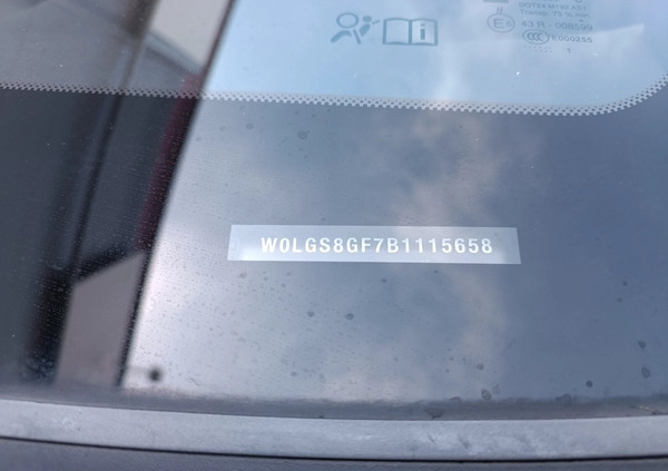 Opel Insignia cena 29900 przebieg: 172300, rok produkcji 2011 z Katowice małe 466